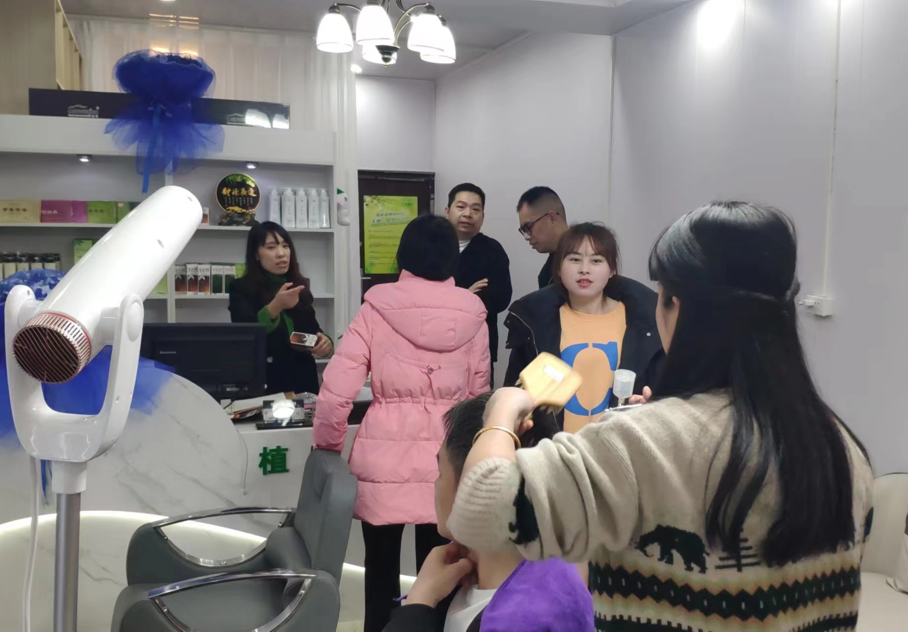 秀丝顿植物养发馆调整人体阴阳平衡的治疗保健作用